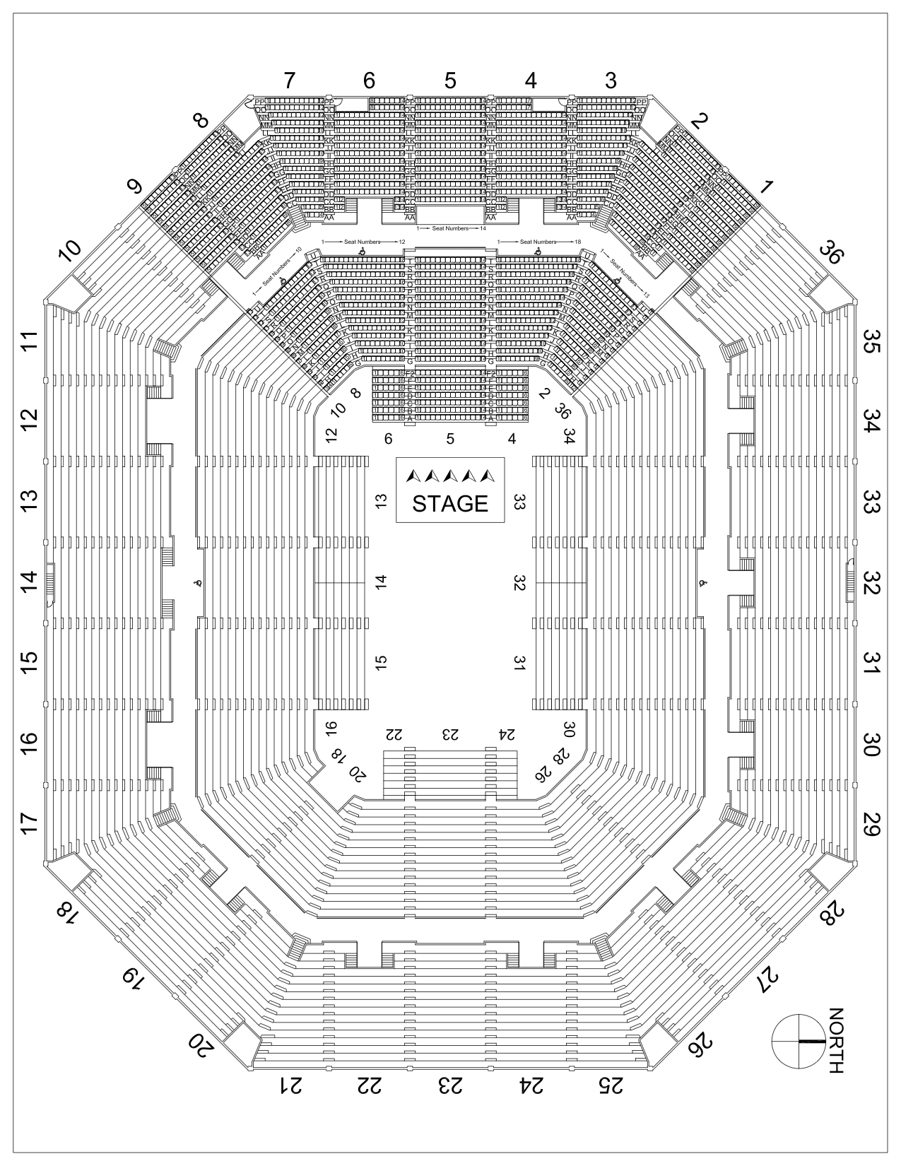 Beasley Coliseum Seating Chart Basketball